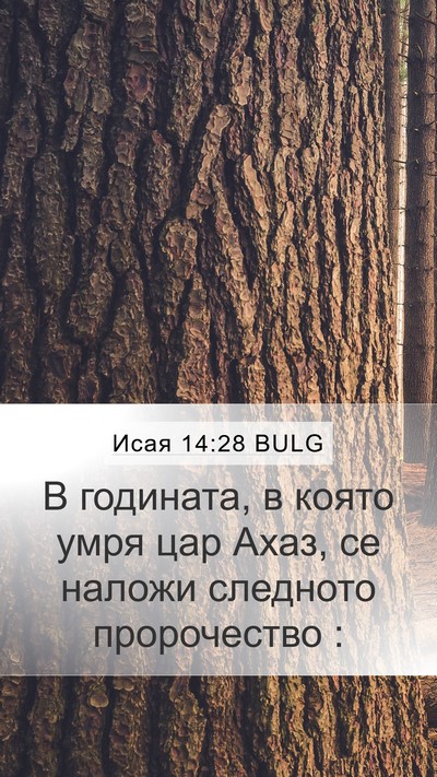 Исая 14:28 BULG Bible Verse Image