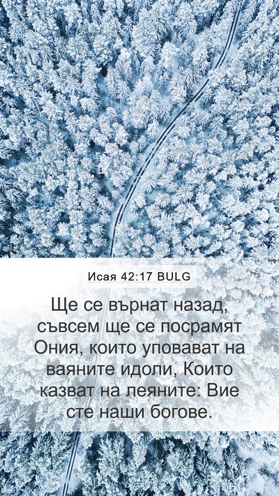 Исая 42:17 BULG Bible Verse Image