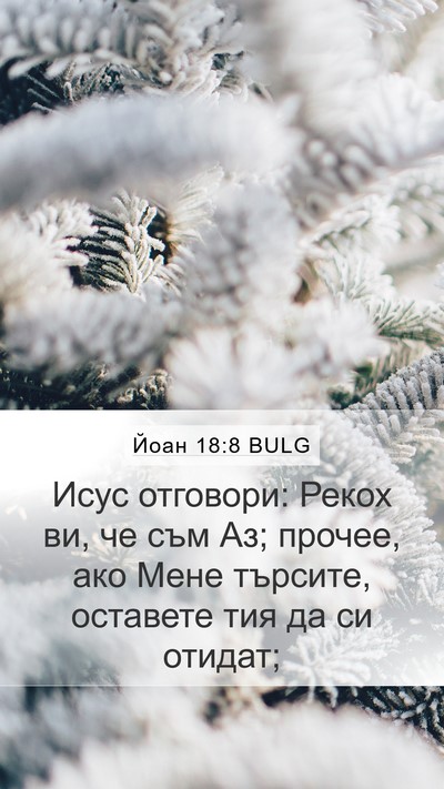 Йоан 18:8 BULG Bible Verse Image