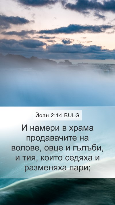 Йоан 2:14 BULG Bible Verse Image