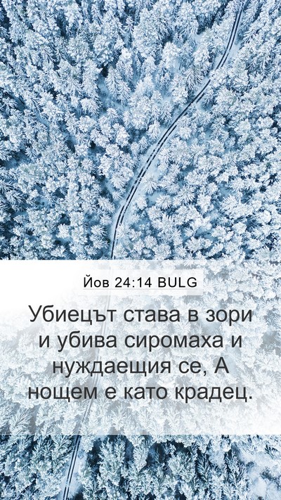 Йов 24:14 BULG Bible Verse Image