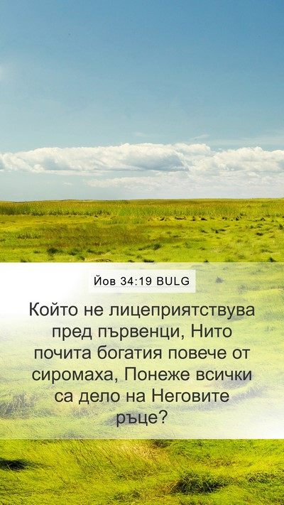 Йов 34:19 BULG Bible Verse Image