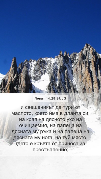Левит 14:28 BULG Bible Verse Image