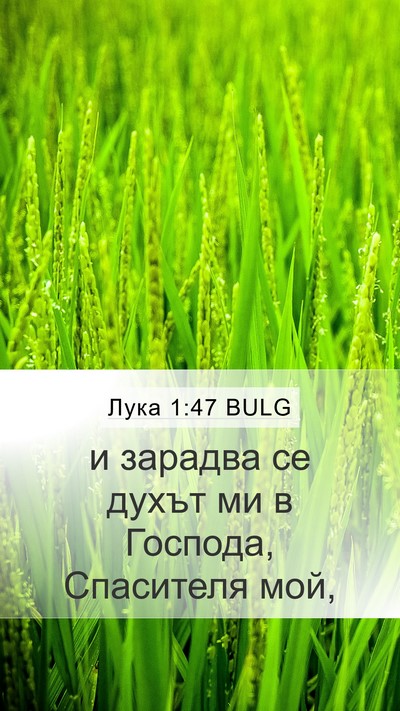 Лука 1:47 BULG Bible Verse Image