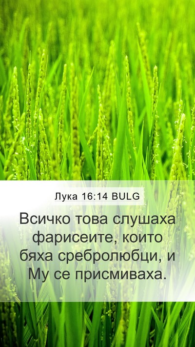 Лука 16:14 BULG Bible Verse Image