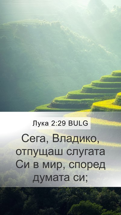 Лука 2:29 BULG Bible Verse Image