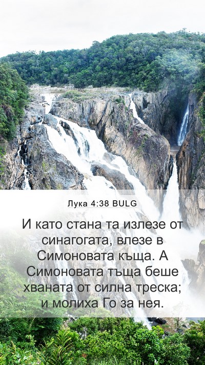 Лука 4:38 BULG Bible Verse Image