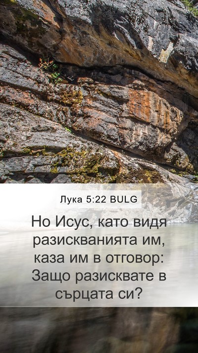 Лука 5:22 BULG Bible Verse Image