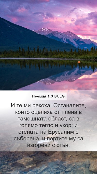 Неемия 1:3 BULG Bible Verse Image