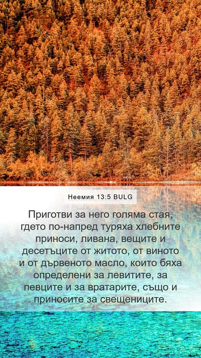 Неемия 13:5 BULG Bible Verse Image
