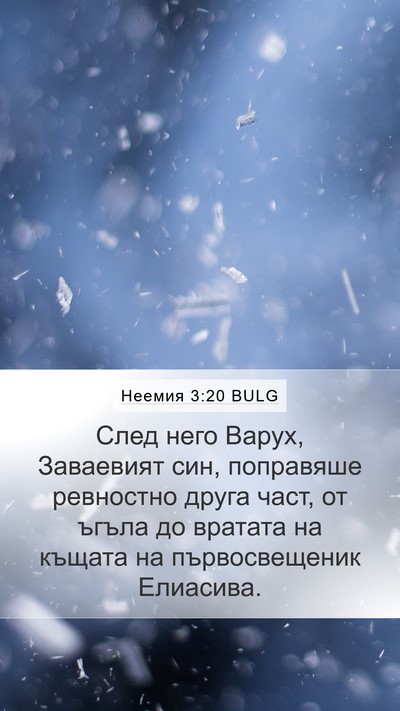 Неемия 3:20 BULG Bible Verse Image