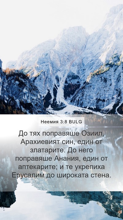 Неемия 3:8 BULG Bible Verse Image