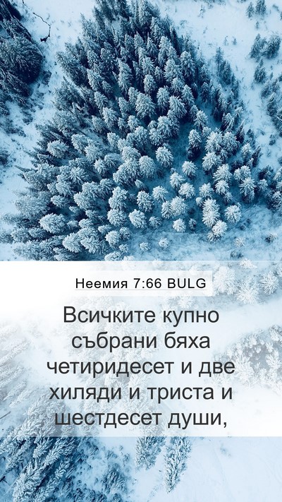 Неемия 7:66 BULG Bible Verse Image
