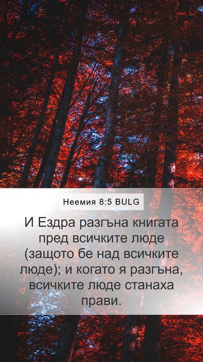 Неемия 8:5 BULG Bible Verse Image