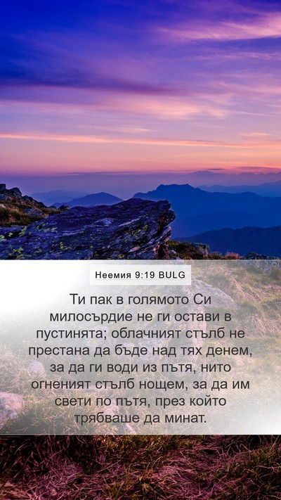 Неемия 9:19 BULG Bible Verse Image