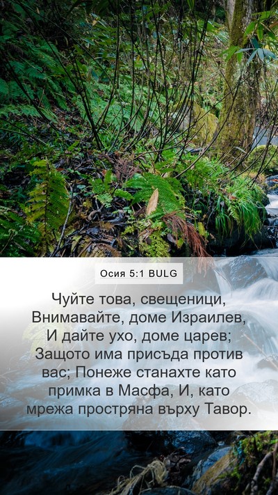 Осия 5:1 BULG Bible Verse Image