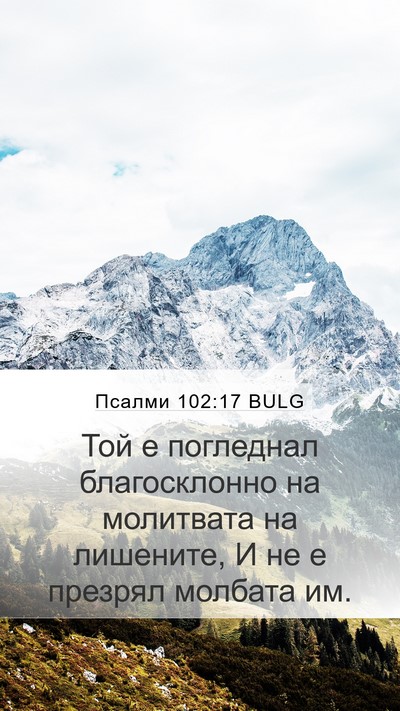 Псалми 102:17 BULG Bible Verse Image