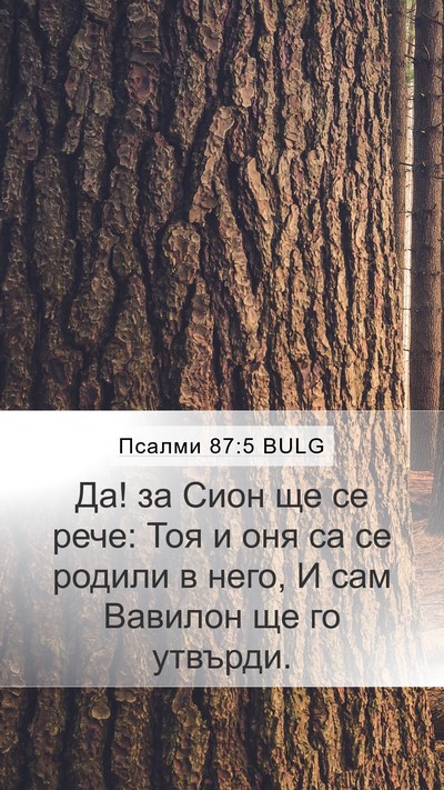 Псалми 87:5 BULG Bible Verse Image