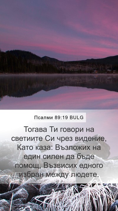 Псалми 89:19 BULG Bible Verse Image