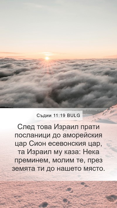 Съдии 11:19 BULG Bible Verse Image